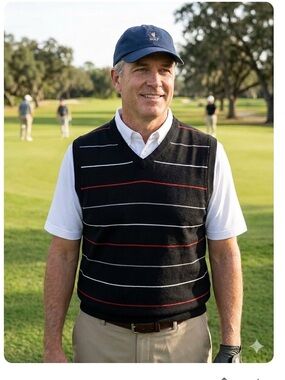 NWT Mens Golf Vest Cambridge Classics Size XL